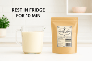 Vanilla Rest in Fridge